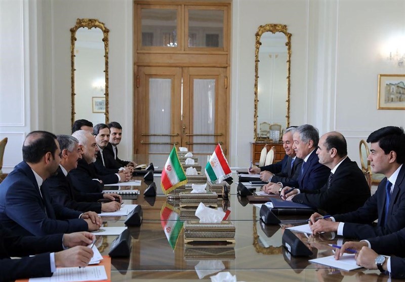 تاجکستان کے وزیرخارجہ کی ایرانی ہم منصب سے ملاقات