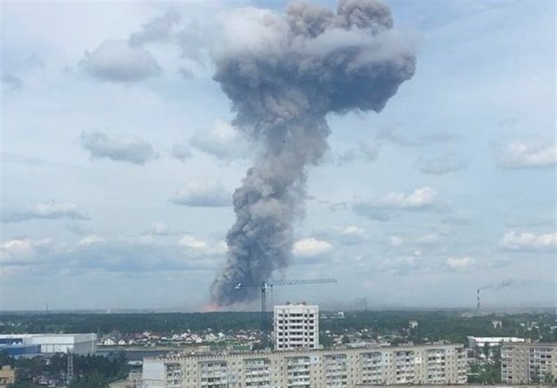 79 مجروح در انفجاری در کارخانه تولید مواد منفجره در روسیه