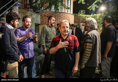 ابوالقاسم طالبی(کارگردان سینما) در گردهمایی فعالان فرهنگی جبهه انقلاب اسلامی