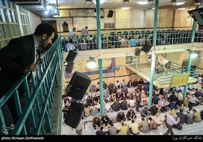 مراسم افطاری دانشگاهیان در حسینیه جماران 