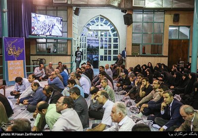 مراسم افطاری دانشگاهیان در حسینیه جماران 