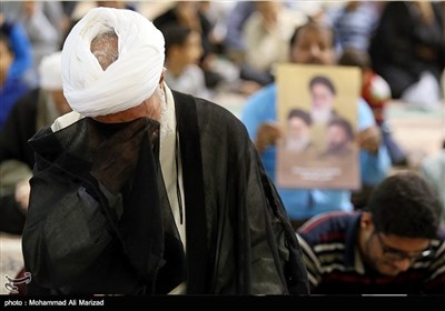 امام خمینی (رح) کی یاد میں علما قم کی یادگار تقریب