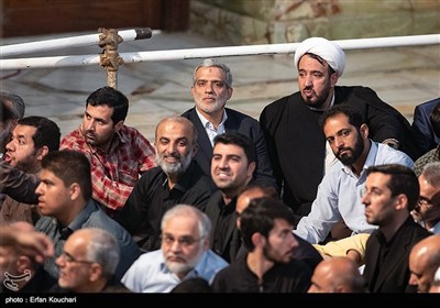 مجید قلی زاده مدیر عامل خبرگزاری تسنیم در مراسم سی امین سالگرد ارتحال امام خمینی(ره) 