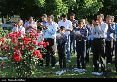 اقامه نماز عید سعید فطر در ارومیه