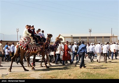 اقامه نماز عید سعید فطر در بندر ترکمن 