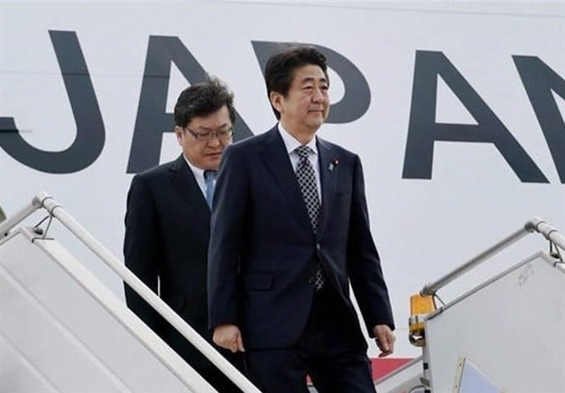 Japanese PM Arrives in Iran