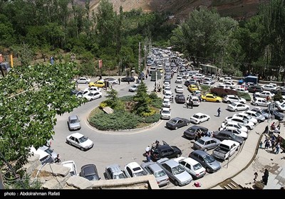 مسافران تعطیلات عید فطر در همدان