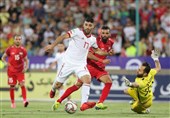 المنتخب الإیرانی لکرة القدم یحقق فوزاً ثمیناً على نظیره السوری+صور