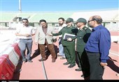 فرمانده سپاه کردستان از محل برگزاری کنگره ملی 5400 شهید این استان بازدید کرد+تصاویر