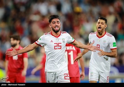 دیدار دوستانه تیم های ملی فوتبال ایران و سوریه