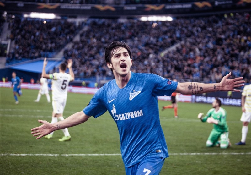 Lazio Returns to Zenit Striker Sardar Azmoun