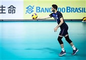 لیگ ملت‌های والیبال| عبادی‌پور امتیازآورترین بازیکن ایران مقابل برزیل شد