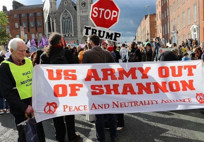 Large Protest Held in Dublin against Trump’s Visit (+Video)
