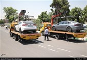 355 خودرو ی حادثه ساز در کرمانشاه توقیف شدند