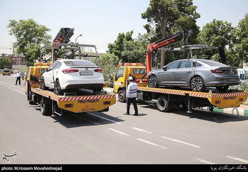 355 خودرو ی حادثه ساز در کرمانشاه توقیف شدند