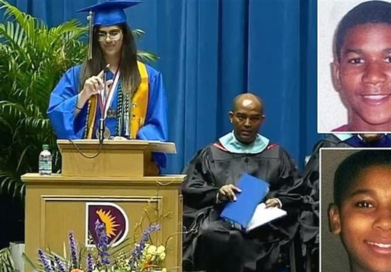Valedictorian’s Mic Muted after She Honors Victims of US Police Brutality (+Video)