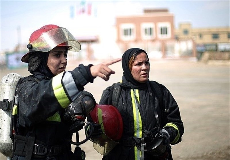 تهران| 600 داوطلب زن در سازمان آتش‌نشانی نسیم‌شهر جذب شدند