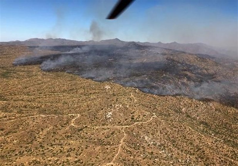 Fire Consumes over 7,200 Acres of Land in Arizona (+Video)