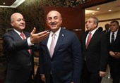 دیدار وزیر خارجه ترکیه با رئیس‌جمهور عراق در اربیل