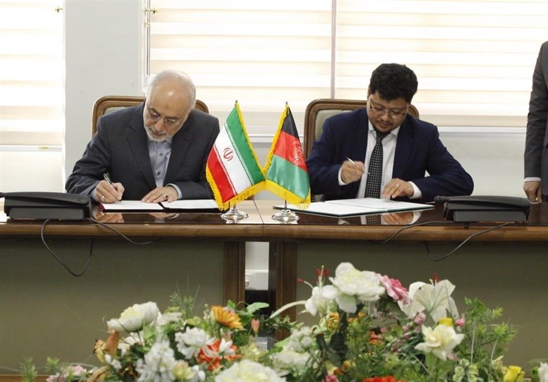 امضا تفاهم‌نامه همکاری سازمان انرژی اتمی ایران و کمیسیون عالی انرژی اتمی افغانستان