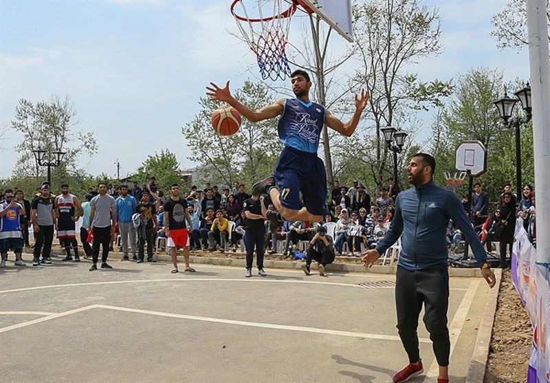 بسکتبال خیابانی در قم توسعه پیدا می‌کند