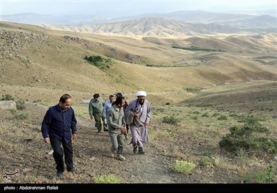 بازدید نماینده ولی فقیه در استان همدان از منطقه حفاظت شده خانگرمز