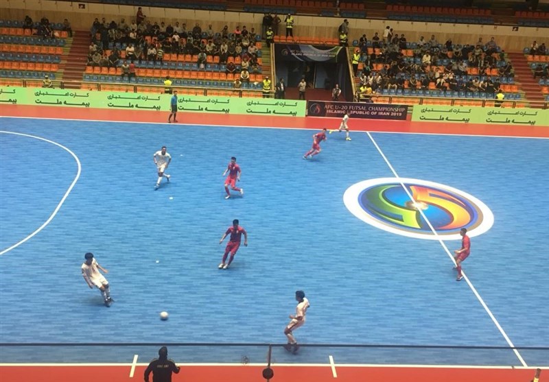 فوتسال قهرمانی زیر 20 سال آسیا| پیروزی تایلند مقابل قرقیزستان با کامبک در یک دقیقه