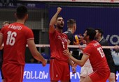 دوری الأمم للکرة الطائرة.. المنتخب الإیرانی یفوز على نظیره الکندی