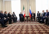 روحانی در دیدار با پوتین: اقدامات ایران در چارچوب حقوق خود در برجام است