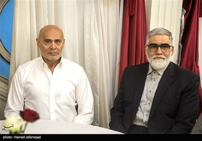 امیر احمدرضا پورستان و جمشید هاشم پور در هجدهمین جشن مدیران تولید سینما