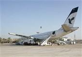 بوشهر| ماهانه 480 سورتی پرواز در فرودگاه خارگ انجام می‌شود
