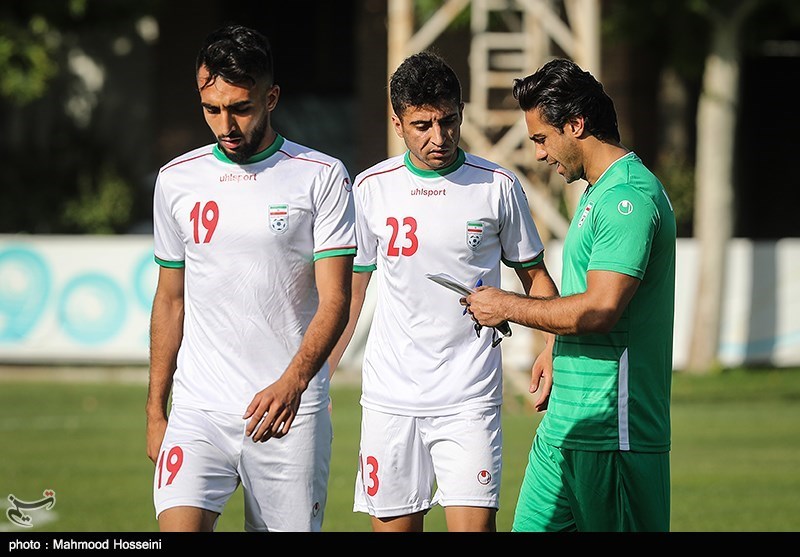 بوشهر|سرمربی تیم فوتبال پارس جنوبی‌جم در تمرینات تیم ملی حضور یافت
