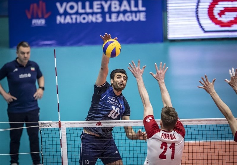 Iran Earns Narrow Victory over Poland in VNL 2019