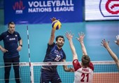 ایران تفوز على بولندا وتتصدر فی دوری الأمم لکرة الطائرة