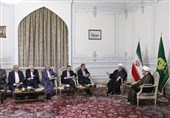 در دیدار رئیسجمهور با تولیت آستان قدس رضوی مطرح شد؛ اعلام آمادگی دولت برای ارائه خدمات مطلوبتر به مجاوران و زائران حرم حضرت رضا(ع)