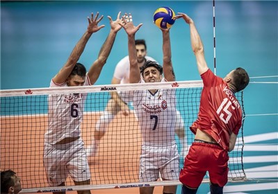 ایران تهزم روسیا فی دوری الأمم لکرة الطائرة 2019