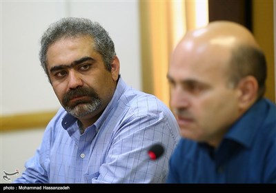 امیر نریمانی در نشست خبری سومین دوره عکس سال مطبوعاتی ایران