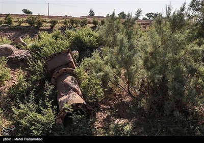 کاهش شدید آب رودخانه کرخه نور