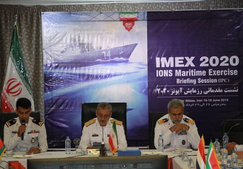 Iranian Navy Holds IONS Briefing Session