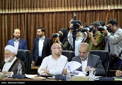 محمد باقر قالیباف در جلسه مجمع تشخیص مصلحت نظام