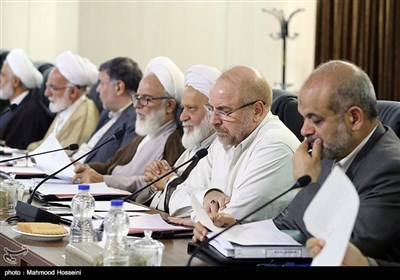 محمد باقر قالیباف در جلسه مجمع تشخیص مصلحت نظام