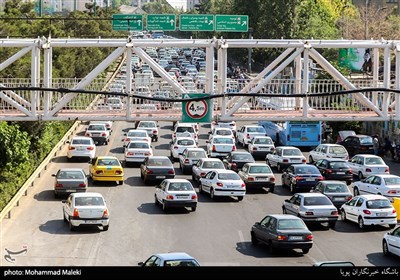  افزایش ۷۰ درصدی ترافیک در معابر تهران 