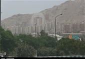 فردا غلظت گرد و غبار در همدان افزایش مییابد