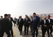 وزیر الخارجیة الترکی یصل الى ایران