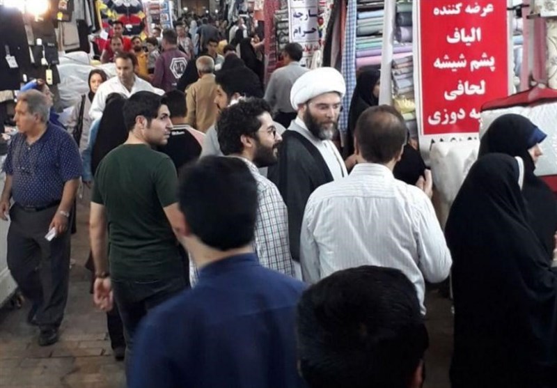 بازدید رئیس سازمان تبلیغات از بازار تهران+ عکس