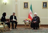 روحانی: على المنظمات الدولیة الرد على انتهاک أمریکا للأجواء الایرانیة