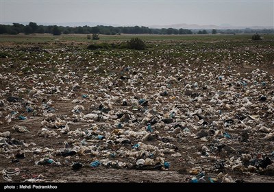 انباشت زباله در مناطق میشداغ و ام‌الدبس خوزستان