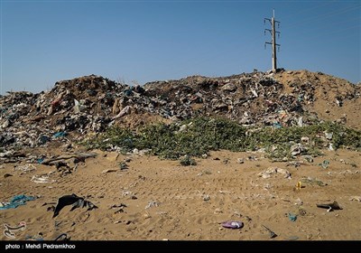 انباشت زباله در مناطق میشداغ و ام‌الدبس خوزستان