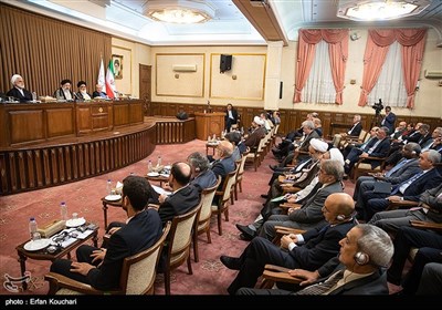 نشست سفرا و کارداران کشورهای خارجی با رئیس قوه قضاییه