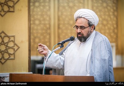 سخنرانی حجت‌الاسلام والمسلمین حبیب‌رضا ارزانی رئیس ستاد عالی کانون‌های فرهنگی و هنری مساجد کشور